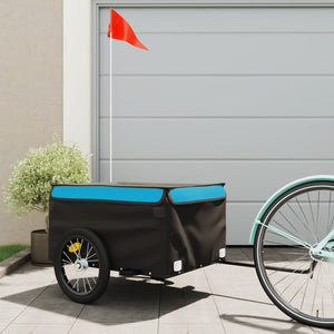 Fietstrailer 45 Kg Ijzer Zwart En