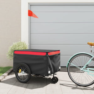 Fietstrailer 45 Kg Ijzer Zwart En