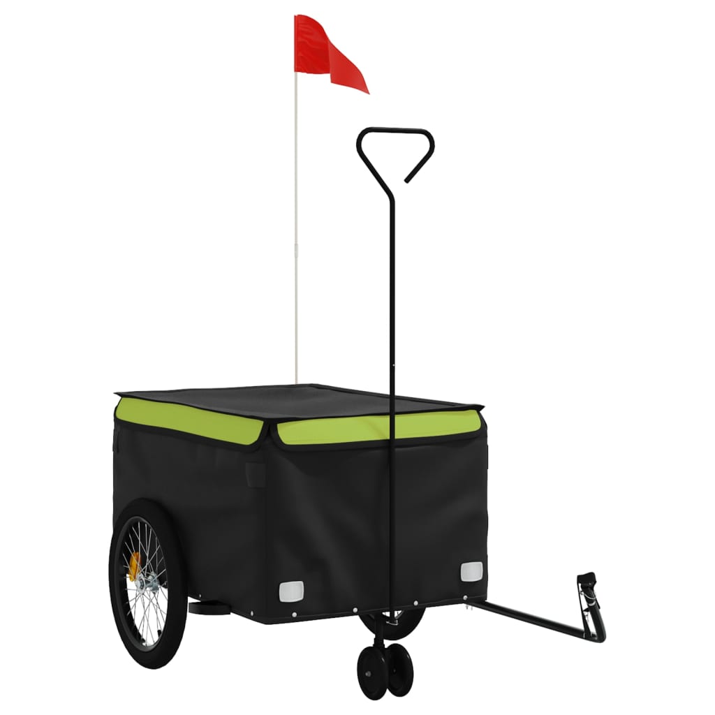 Fietstrailer 45 Kg Ijzer Zwart En