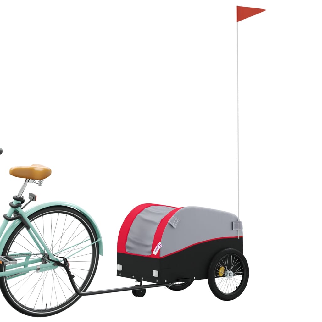 Fietstrailer 30 Kg Ijzer Zwart En