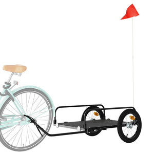 Fietstrailer Ijzer Zwart